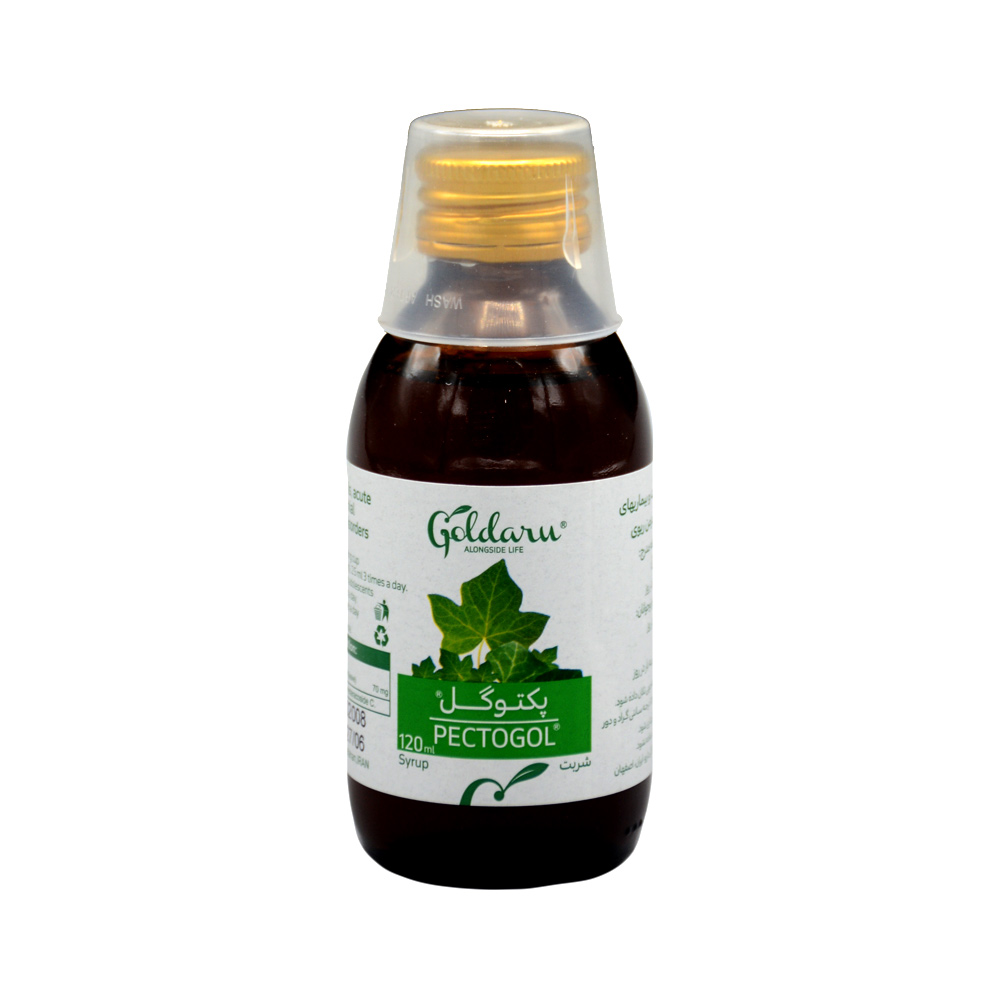 تصویر شربت پکتوگل گل دارو 120 میلی